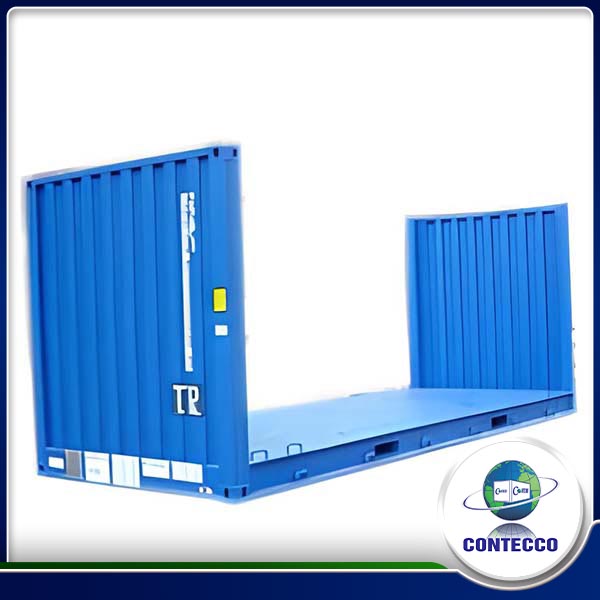 Container flat rack 20 feet